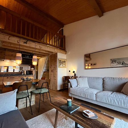 Appartement Ensoleille Aux Tines, Vue Massif Chamonix Exterior photo
