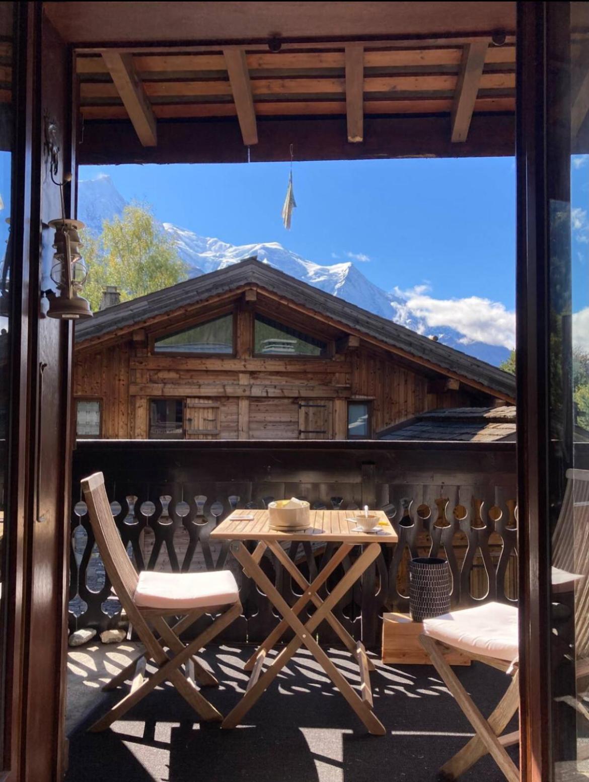 Appartement Ensoleille Aux Tines, Vue Massif Chamonix Exterior photo